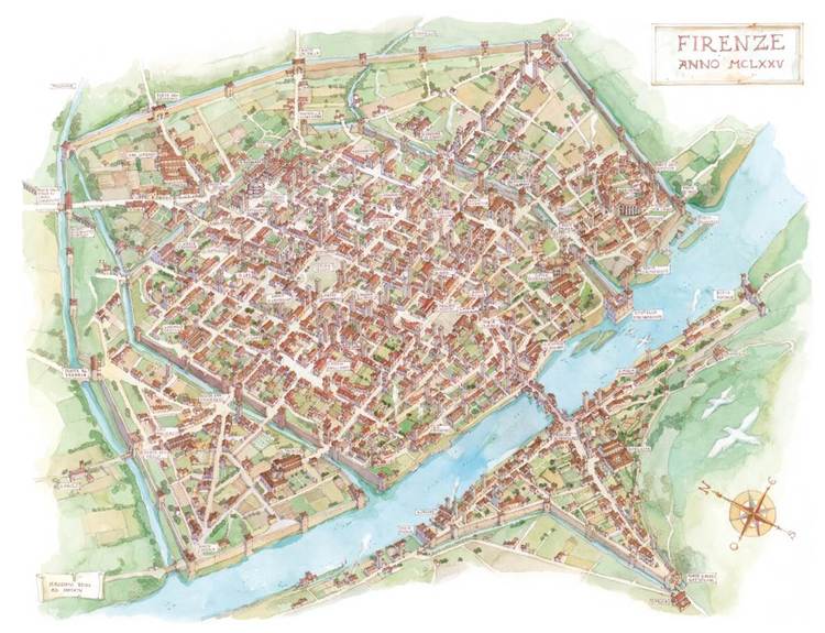 Firenze nell'anno 1000 - 2a parte